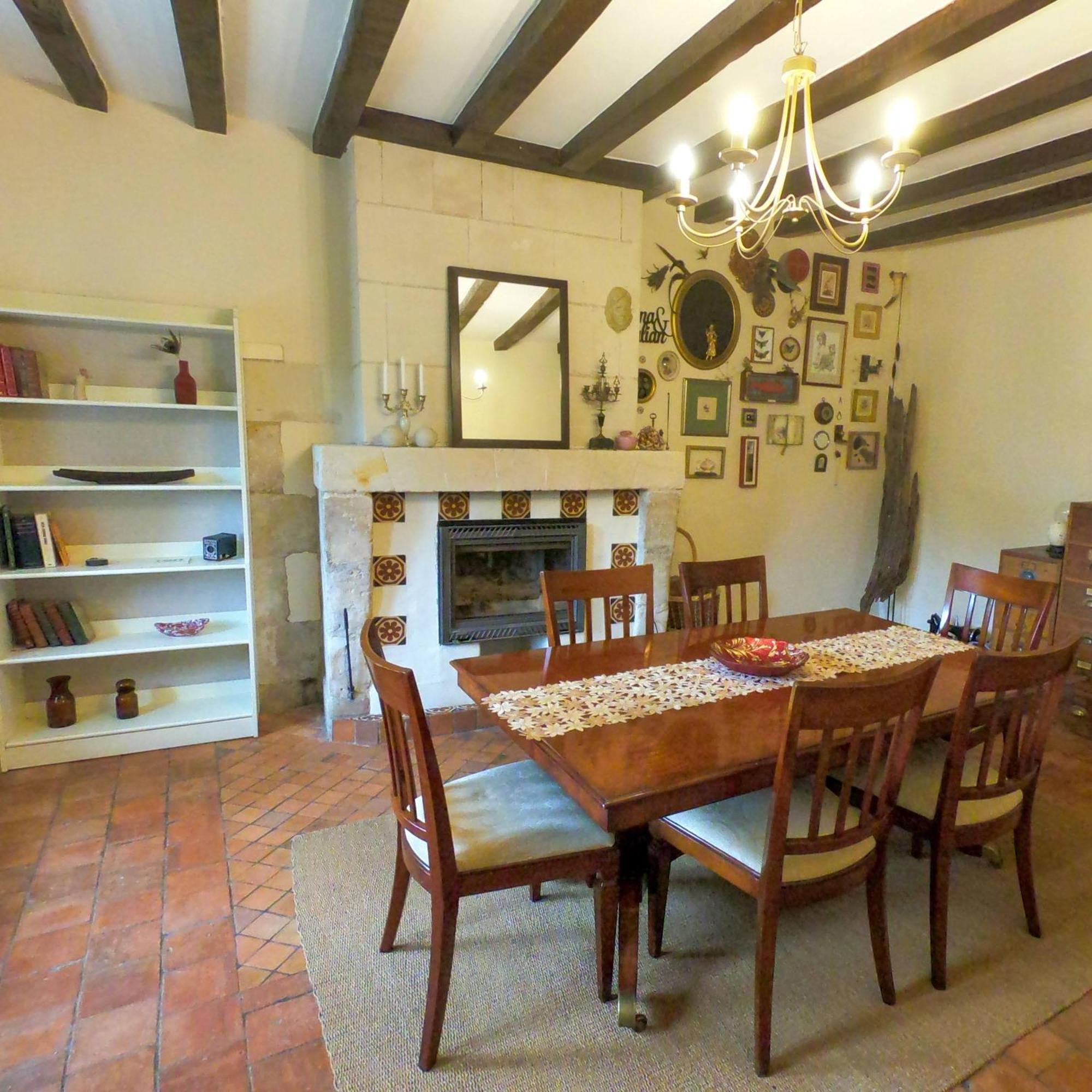 La Fortinerie Longere Farmhouse Mouliherne Extérieur photo