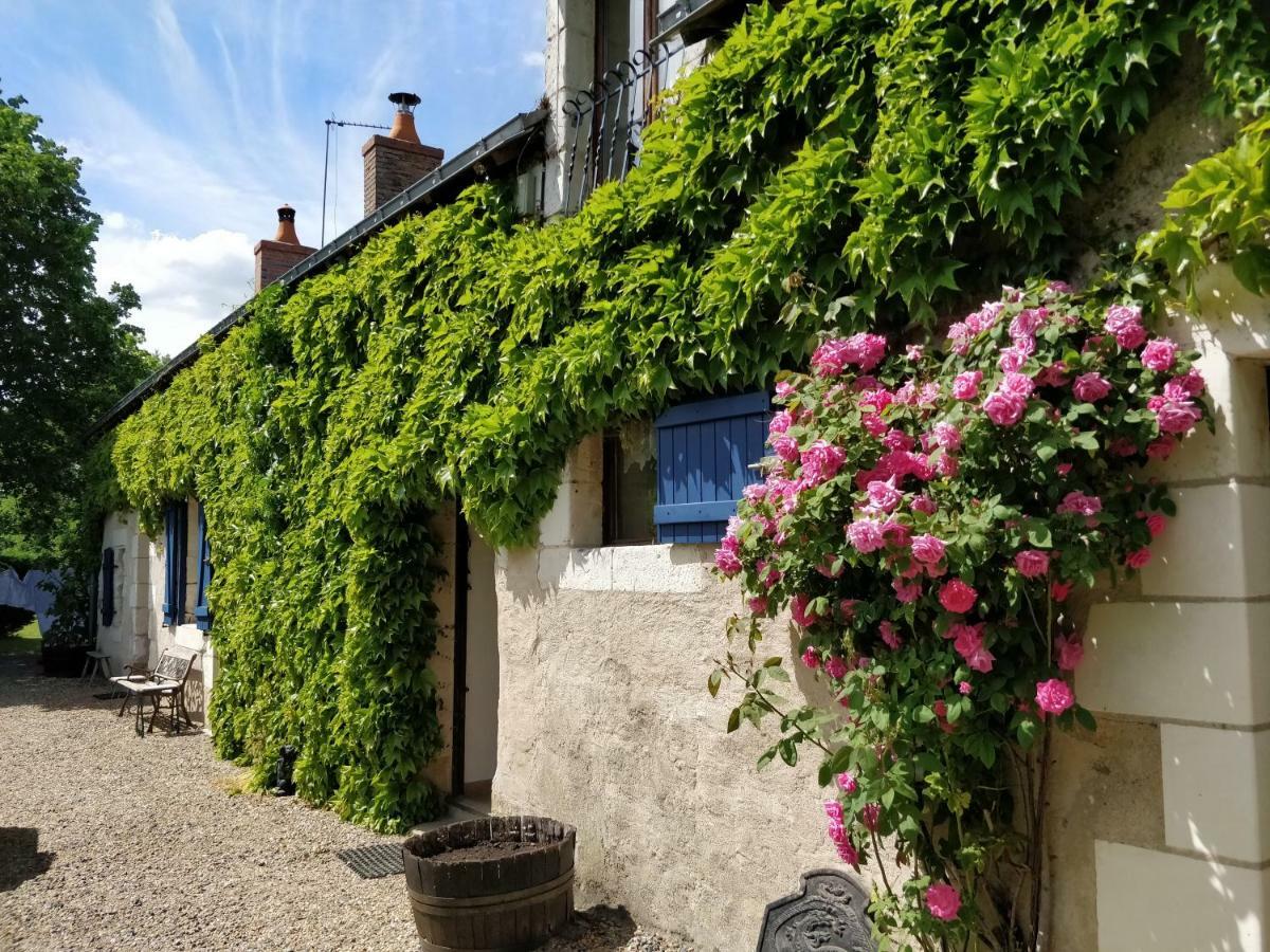 La Fortinerie Longere Farmhouse Mouliherne Extérieur photo