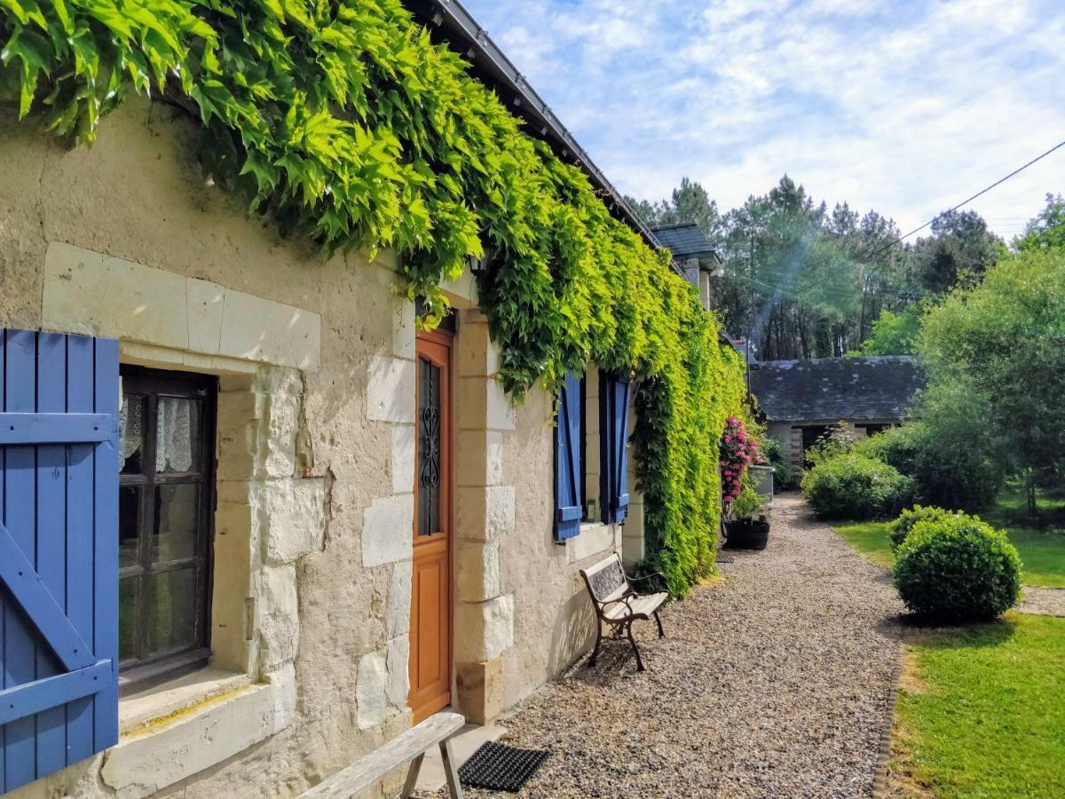 La Fortinerie Longere Farmhouse Mouliherne Extérieur photo